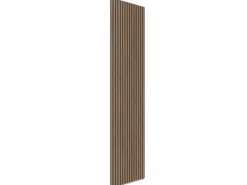 Akustikpaneel Walnuss MDF Schwarz Filz Schwarz 60 cm x 300 cm FSC®
