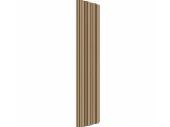 Akustikpaneel Wandverkleidung Eiche Natur MDF Akustikfilz Schwarz 240 cm FSC®