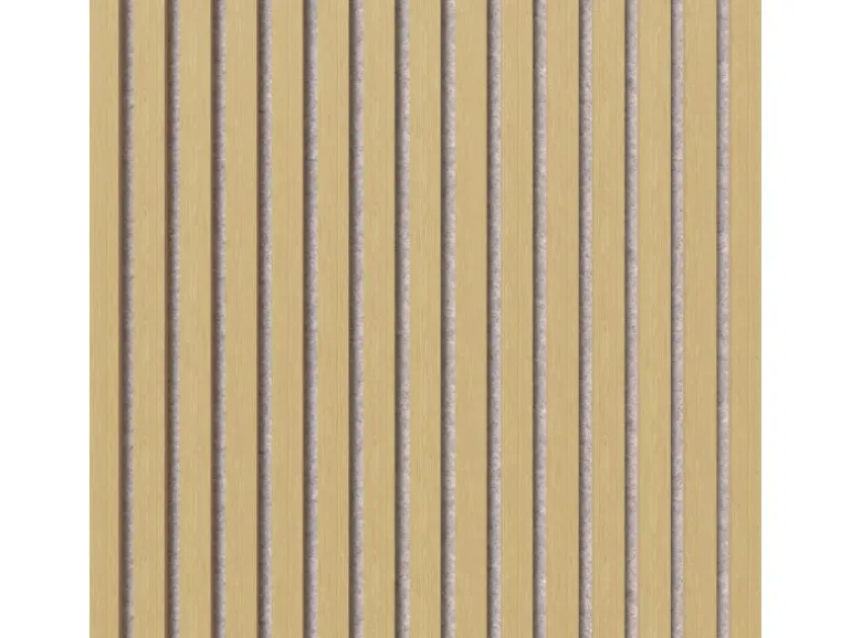 Akustikpaneel-Muster Eiche Unbehandelt MDF Braun Filz Grau 29,5 cm x 15 cm