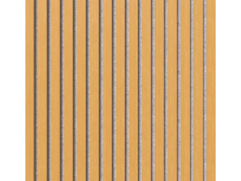 Akustikpaneel-Muster Eiche Natur Geölt MDF Braun Filz Grau 29,5 cm x 15 cm