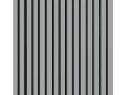 Akustikpaneel-Muster Foliert Arctic Grey Filz Schwarz 29,5 cm x 15 cm