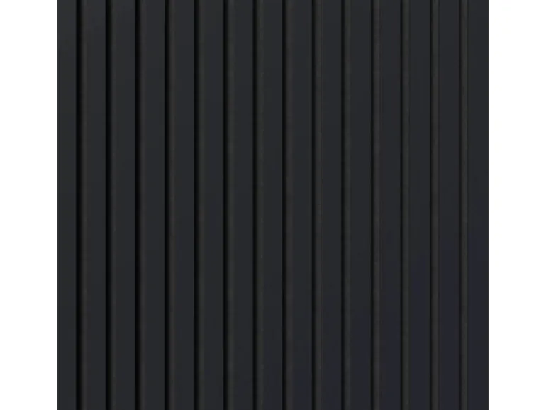 Akustikpaneel-Muster Foliert Indigo Blue Filz Schwarz 29,5 cm x 15 cm