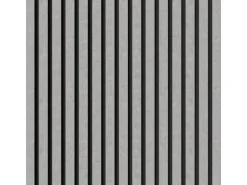 Akustikpaneel-Muster Laminat Betongrau Filz Schwarz 29,5 cm x 15 cm