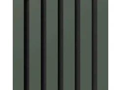 Akustikpaneel-Muster Linoleum Pewter Filz Schwarz 29,5 cm x 15 cm