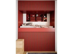 Akustikpaneel-Muster Linoleum Salsa Filz Schwarz 29,5 cm x 15 cm