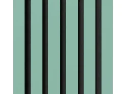 Akustikpaneel-Muster Linoleum Aquavert Filz Schwarz 29,5 cm x 15 cm