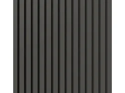 Akustikpaneel-Muster Linoleum Iron Filz Schwarz 29,5 cm x 15 cm