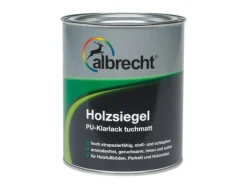 Albrecht Holzsiegel PU-Klarlack Transparent tuchmatt 125 ml