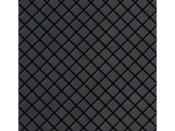 ALLOY Mosaik Fliese Massiv Metall Rohstahl Gewalzt Grau 1,6mm Stark Diamond-rs 1 Paket mit 10 Matten 0,91 m2 Grau