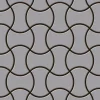 ALLOY Mosaik Fliese Massiv Metall Edelstahl Marine Hochglanz Grau 1,6mm Infinit-s-s-mm 1 Paket mit 10 Matten 0,91 m2 Grau