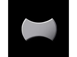 ALLOY Mosaik Fliese Massiv Metall Edelstahl Marine Hochglanz Grau 1,6mm Infinit-s-s-mm 1 Paket mit 10 Matten 0,91 m2 Grau