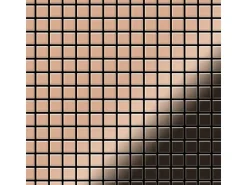 ALLOY Mosaik Fliese Massiv Metall Kupfer Gewalzt Kupfer 1,6mm Stark Mosaic-cm 1 Paket mit 10 Matten 1,04 m2 Kupfer