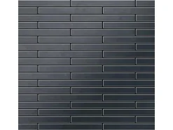 ALLOY Mosaik Fliese Massiv Metall Rohstahl Gewalzt Grau 1,6mm Stark Deedee-rs 1 Paket mit 10 Matten 0,63 m2 Grau