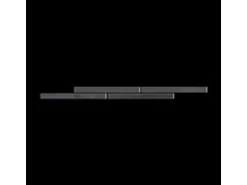 ALLOY Mosaik Fliese Massiv Metall Rohstahl Gewalzt Grau 1,6mm Stark Avenue-rs 1 Paket mit 10 Matten 0,74 m2 Grau