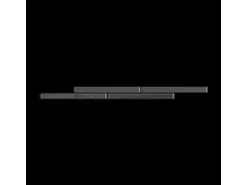 ALLOY Mosaik Fliese Massiv Metall Rohstahl Gewalzt Grau 1,6mm Stark Avenue-rs 1 Paket mit 10 Matten 0,74 m2 Grau