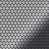 ALLOY Mosaik Fliese Massiv Metall Edelstahl Hochglanz Grau 1,6mm Penny-s-s-m 1 Paket mit 10 Matten 0,88 m2 Grau