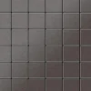 ALLOY Mosaik Fliese Massiv Metall Titan Gebürstet Dunkelgrau 1,6mm Cinquanta-ti-sb 1 Paket mit 10 Matten 0,94 m2 Grau