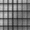 ALLOY Mosaik Fliese Massiv Metall Edelstahl Marine Gebürstet gau 1,6mm Glomesh-s-s-mb 1 Paket mit 10 Matten 1,07 m2 Grau