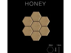 ALLOY Mosaik Fliese Massiv Metall Titan Gebürstet Gold 1,6mm Stark Honey-ti-gb 1 Paket mit 10 Matten 0,92 m2 Gold