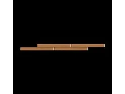 ALLOY Mosaik Fliese Massiv Metall Titan Hochglänzend Kupfer 1,6mm Stark Avenue-ti-am 1 Paket mit 10 Matten 0,74 m2 Kupfer