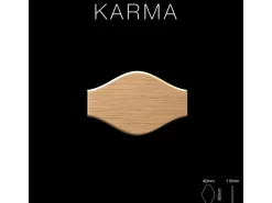 ALLOY Mosaik Fliese Massiv Metall Titan Hochglänzend Kupfer 1,6mm Stark Karma-ti-am 1 Paket mit 10 Matten 0,86 m2 Kupfer