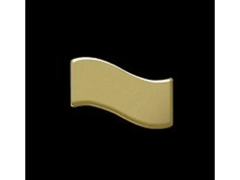 ALLOY Mosaik Fliese Massiv Metall Messing Gewalzt Gold 1,6mm Stark Flux-bm 1 Paket mit 10 Matten 0,86 m2 Gold