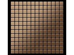 ALLOY Mosaik Fliese Massiv Metall Titan Gebürstet Kupfer 1,6mm Stark Mosaic-ti-ab 1 Paket mit 10 Matten 1,04 m2 Kupfer