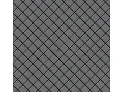 ALLOY Mosaik Fliese Massiv Metall Titan Gebürstet Dunkelgrau 1,6mm Diamond-ti-sb 1 Paket mit 10 Matten 0,91 m2 Grau
