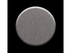 ALLOY Mosaik Fliese Massiv Metall Edelstahl Gebürstet Grau 1,6mm Stark Dollar-s-s-b 1 Paket mit 10 Matten 0,88 m2 Grau