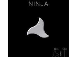 ALLOY Mosaik Fliese Massiv Metall Edelstahl Hochglänzend Grau 1,6mm Stark Ninja-s-s-m 1 Paket mit 10 Matten 0,67 m2 Grau