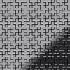 ALLOY Mosaik Fliese Massiv Metall Edelstahl Hochglanz Grau 1,6mm Swiss Cross-s-s-m 1 Paket mit 10 Matten 0,88 m2 Grau