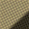 ALLOY Mosaik Fliese Massiv Metall Titan Hochglanz Gold 1,6mm Swiss Cross-ti-gm 1 Paket mit 10 Matten 0,88 m2 Gold