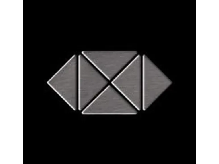 ALLOY Mosaik Fliese Massiv Metall Edelstahl Marine Gebürstet Grau 1,6mm Deco-s-s-mb 1 Paket mit 10 Matten 0,92 m2 Grau