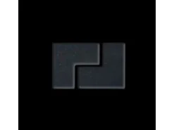 ALLOY Mosaik Fliese Massiv Metall Rohstahl Gewalzt Grau 1,6mm Stark Kink-rs 1 Paket mit 10 Matten 0,93 m2 Grau