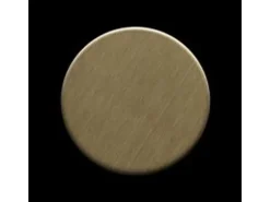 ALLOY Mosaik Fliese Massiv Metall Titan Gebürstet Gold 1,6mm Stark Medallion-ti-gb, 1 Paket mit 10 Matten 0,73 m2 Gold