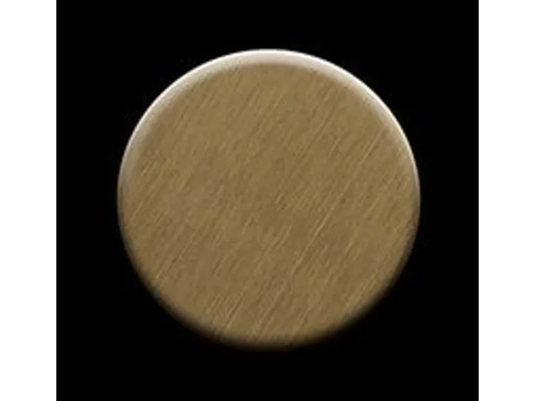 ALLOY Mosaik Fliese Massiv Metall Titan Gebürstet Gold 1,6mm Stark Dollar-ti-gb 1 Paket mit 10 Matten 0,88 m2 Gold