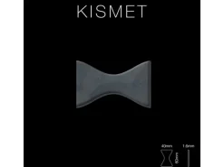 ALLOY Mosaik Fliese Massiv Metall Rohstahl Gewalzt Grau 1,6mm Stark Kismet-rs 1 Paket mit 10 Matten 0,86 m2 Grau