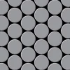 ALLOY Mosaik Fliese Massiv Metall Edelstahl Matt Grau 1,6mm Stark Dollar-s-s-ma 1 Paket mit 10 Matten 0,88 m2 Grau