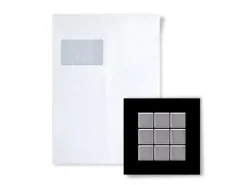ALLOY Mosaik MUSTER S-Mosaic-S-S-B Mosaic Edelstahl Gebürstet