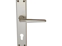 Alpertec Innenschild "Tanja-LS" Aluminium Silber Profilzylinder