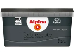 Alpina Farbrezepte Dunkle Eleganz matt 1 Liter