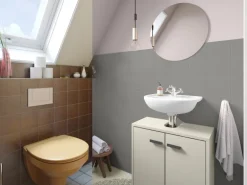 Alpina Fliesen-Lack Bad & Küche 2 Komponenten Granit Seidenmatt 750 ml