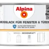 Alpina Weißlack für Fenster & Türen seidenmatt 300 ml