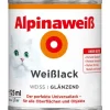 Alpinaweiß Weißlack glänzend 125 ml