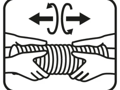 ALU-Flexrohr 2,5 m System 150