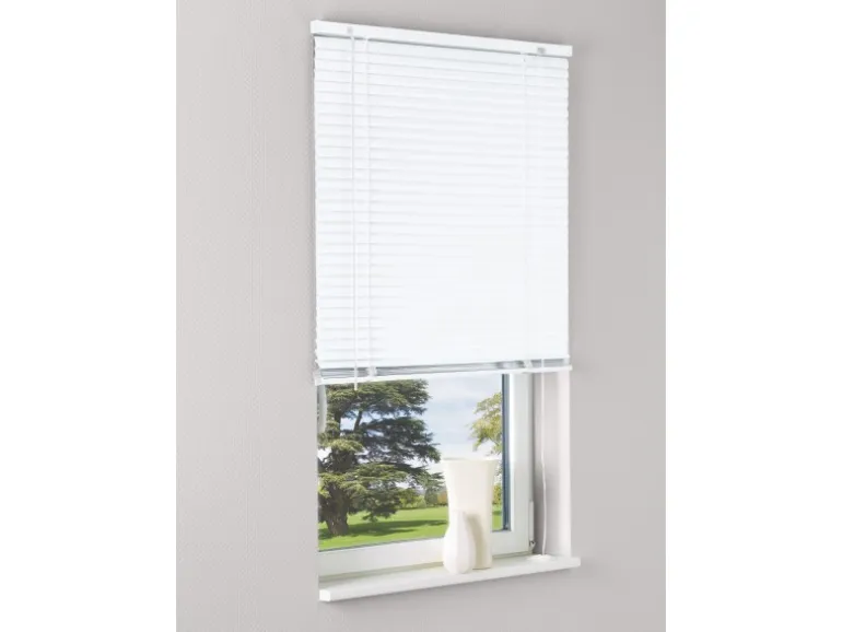 Aluminium Jalousie Burgos 70 cm x 160 cm Weiß