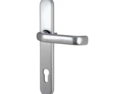 Aluminium-Haustür Moderno M330/B 110 x 210 cm Anthrazit Metallic Anschlag Links