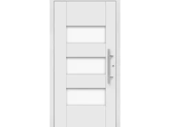 Aluminium-Haustür Moderno M500/B 110 cm x 210 cm Weiß Anschlag Rechts