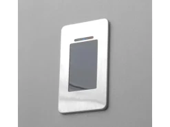 Aluminium-Haustür Moderno M310 Premium Anthrazit Metallic 110 cm x 210 cm DIN L