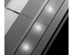 Aluminium-Haustür Moderno M310 Premium Anthrazit Metallic 110 cm x 210 cm DIN L